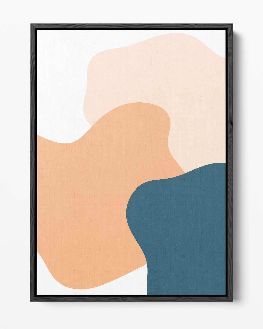 Kleurrijke Vormencompositie Kunstwerk-canvas-dibond-plexiglas-wanddecoratie-WallArtistic