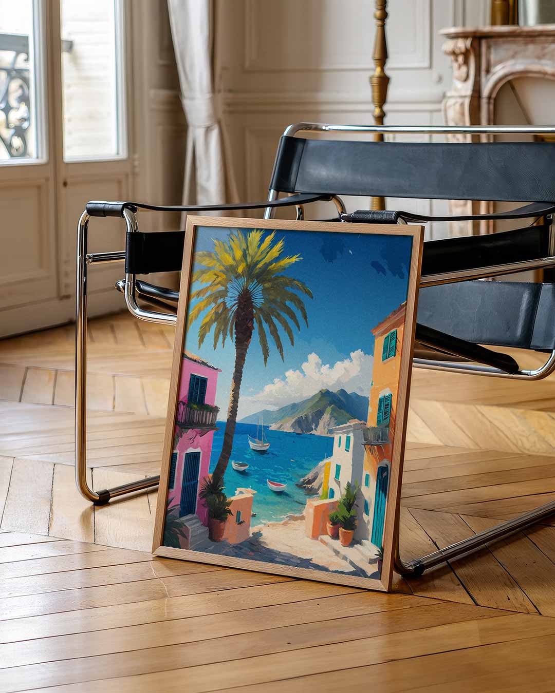 Mediterrane Droomlandschap Poster