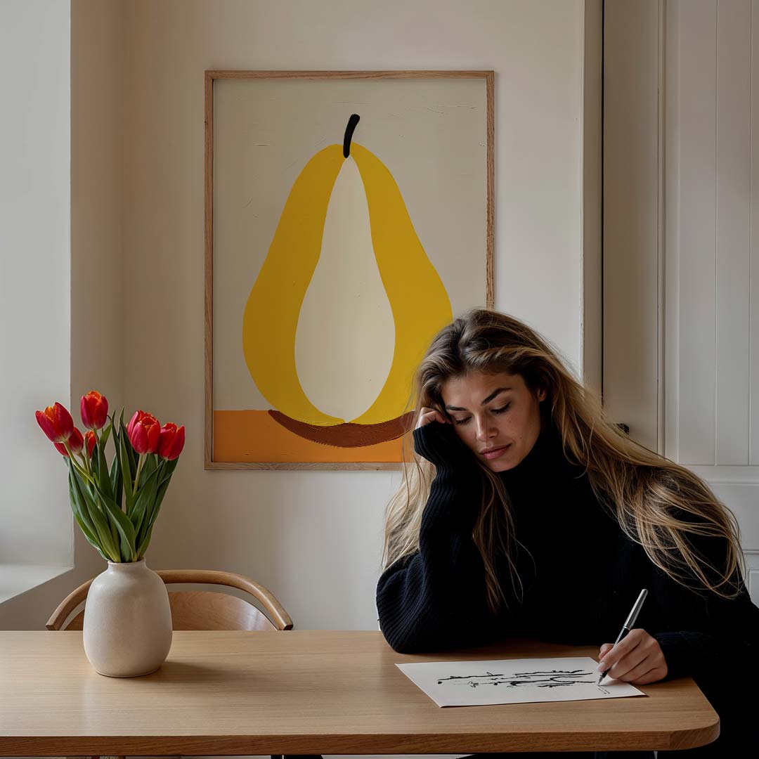 Moderne Minimalistische Perenposter-WallArtistic