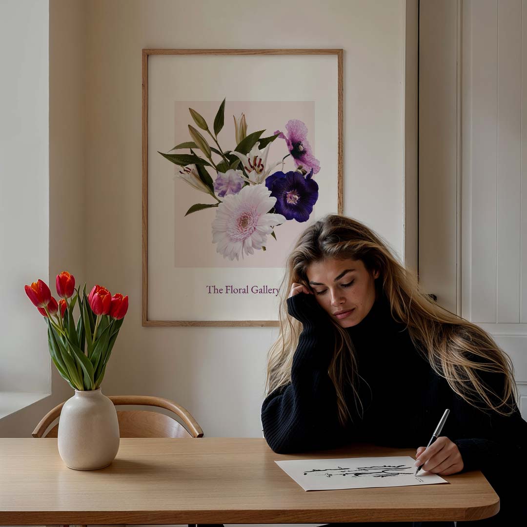 Bloemenpracht Poster-WallArtistic