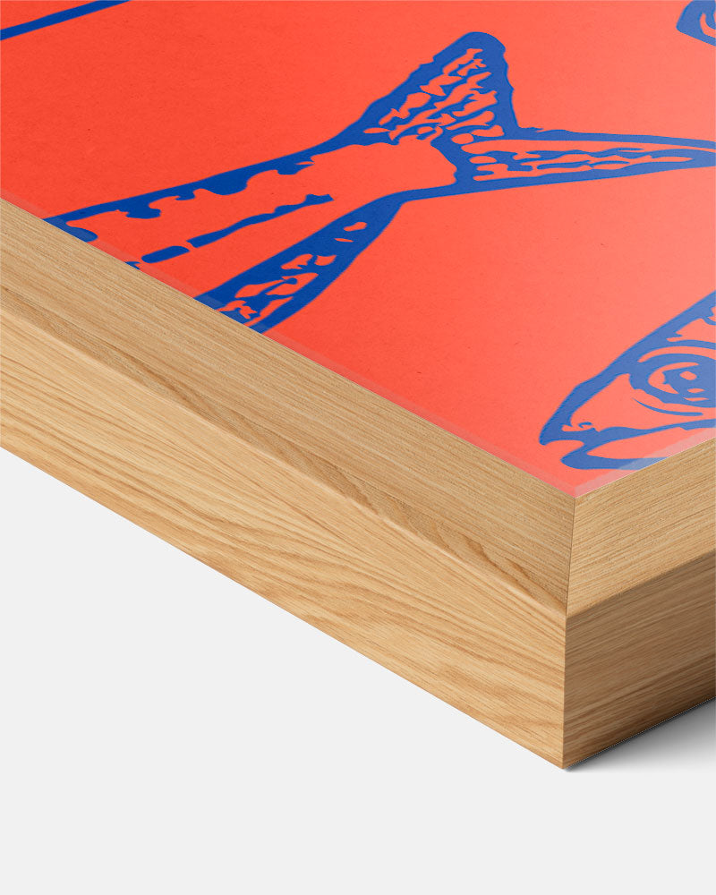 Kleurrijke Visillustratie Poster-WallArtistic
