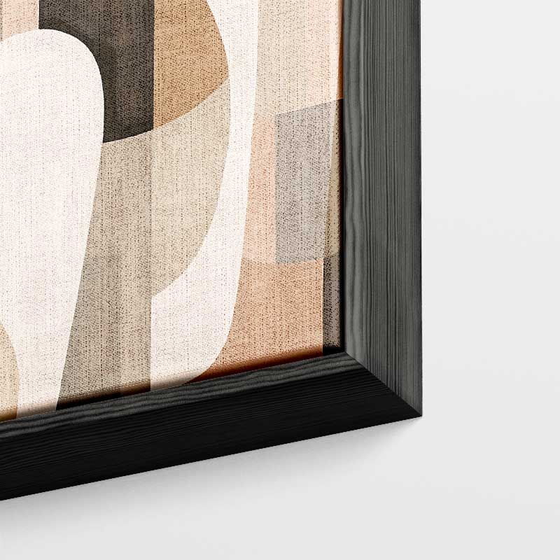 Aardse Harmonie Kunstwerk-canvas-dibond-plexiglas-wanddecoratie-WallArtistic
