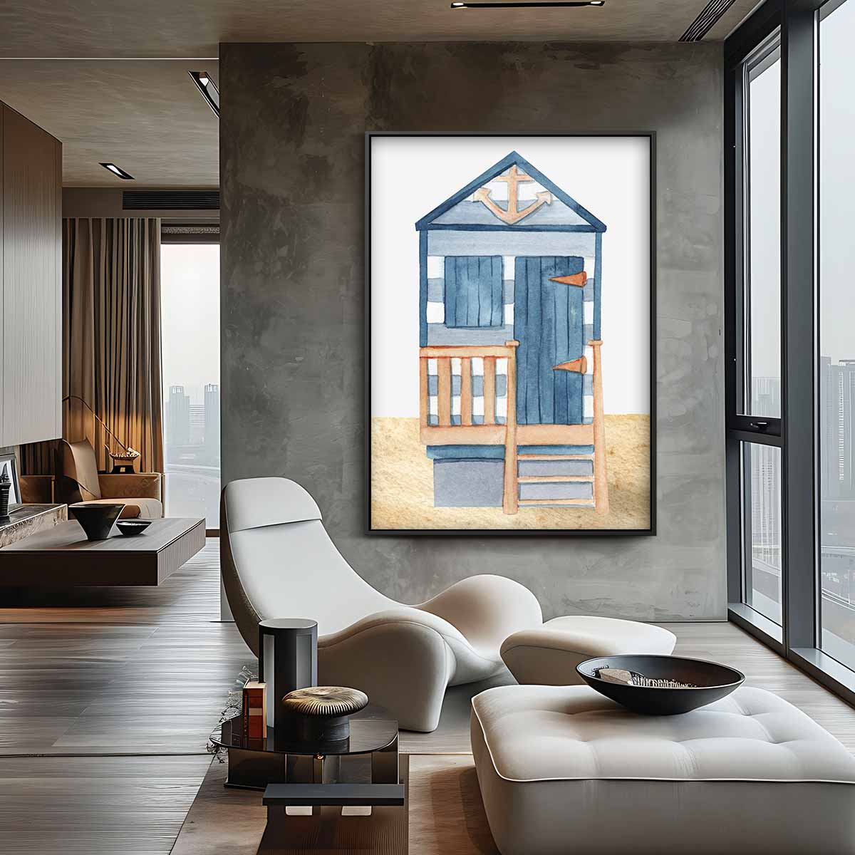Abstract kunstwerk Kunstwerk-canvas-dibond-plexiglas-wanddecoratie-WallArtistic