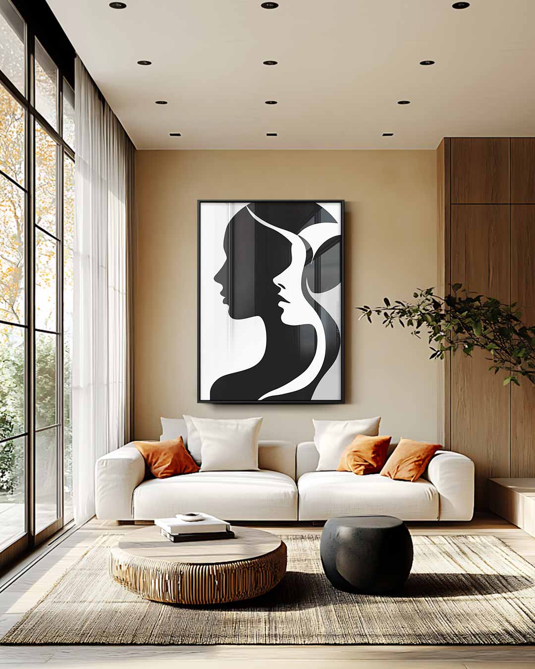 Schaduwprofielen Kunstwerk-canvas-dibond-plexiglas-wanddecoratie-WallArtistic