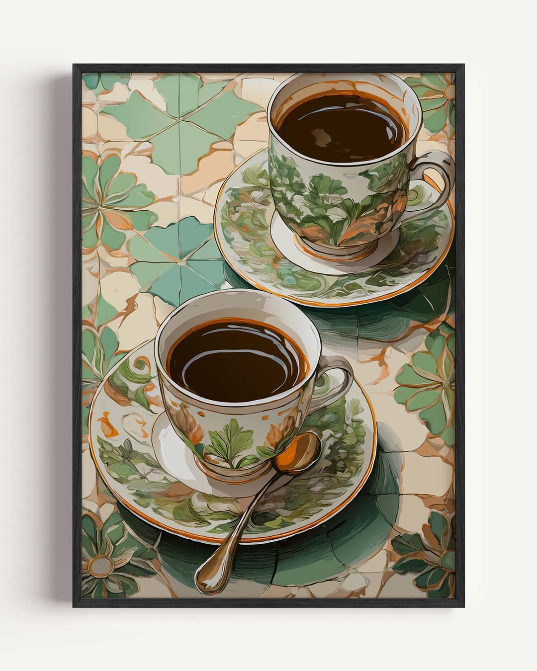 Botanische Koffietijd Poster