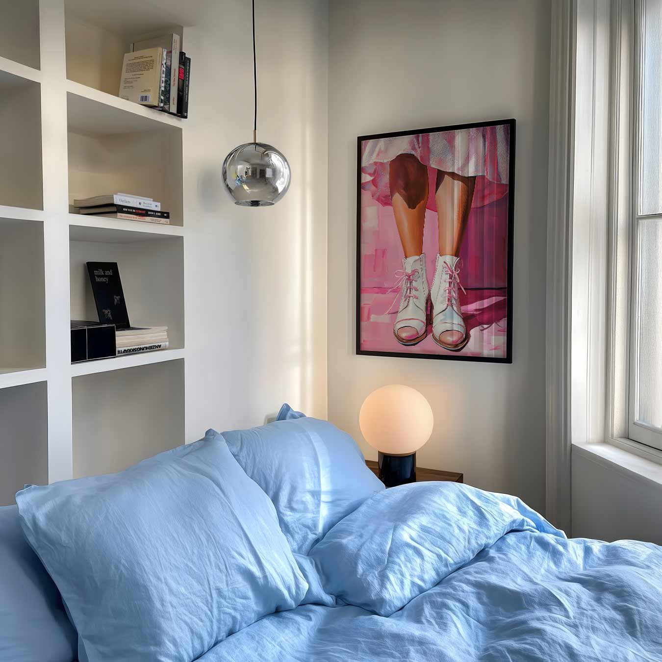 Vrouwelijke Verfijning Poster-WallArtistic
