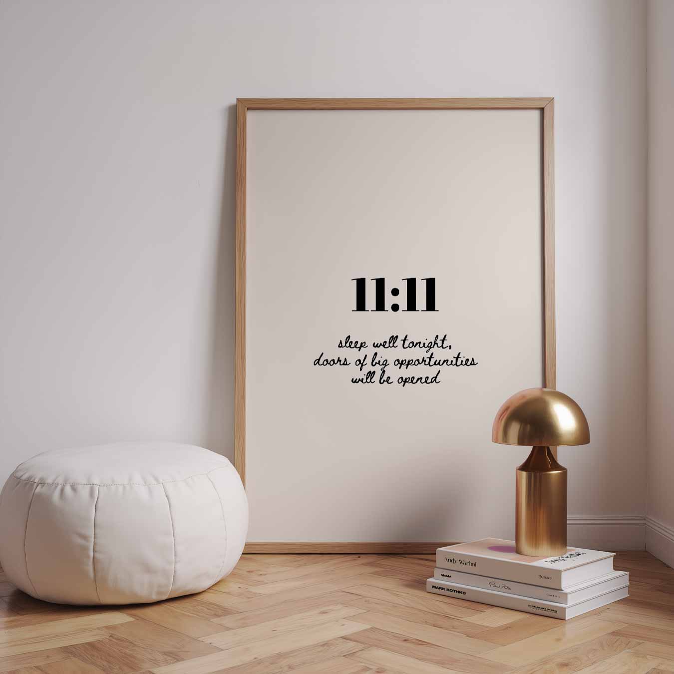 11:11 Opportunities Poster-WallArtistic