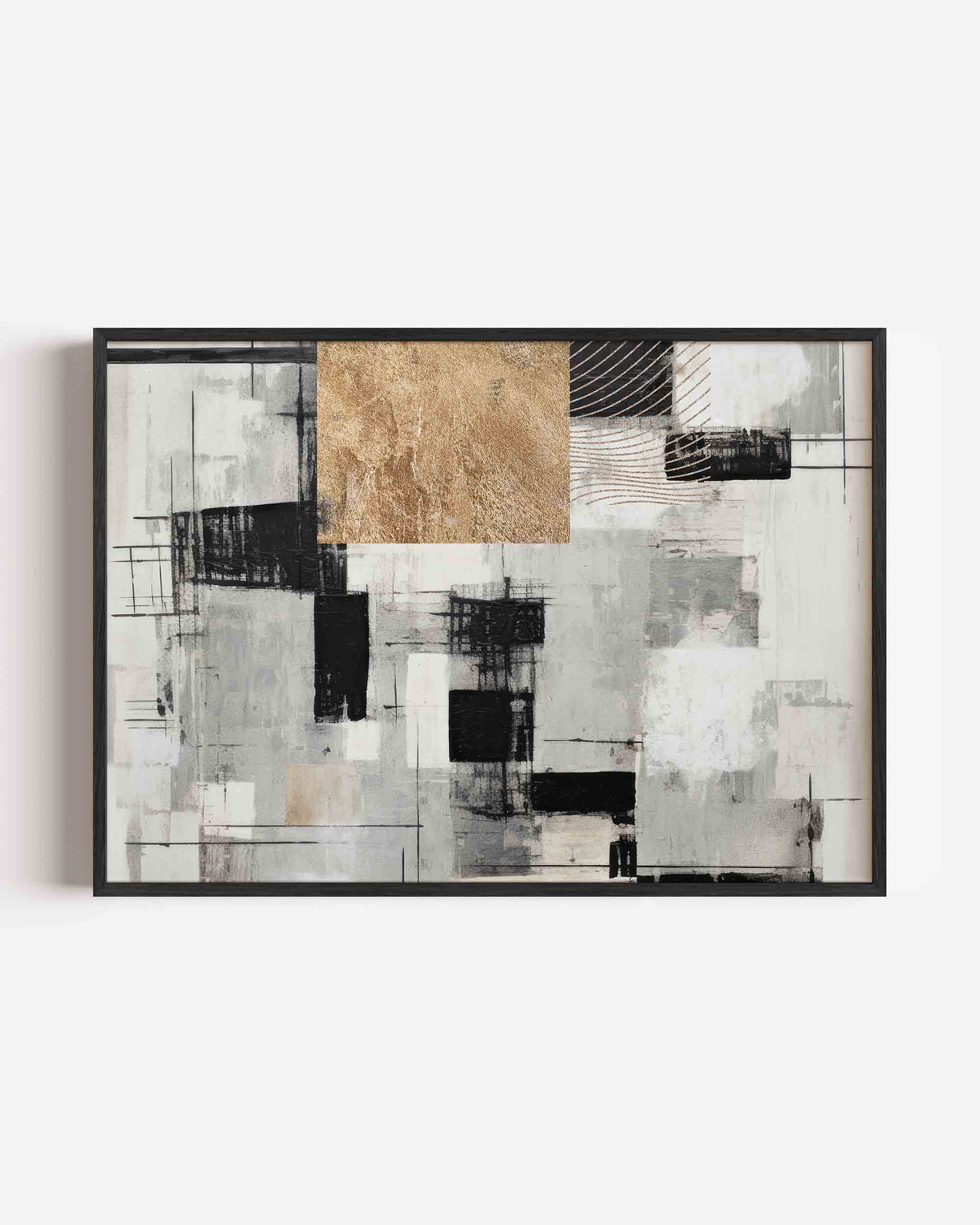 Abstracte vormen Poster