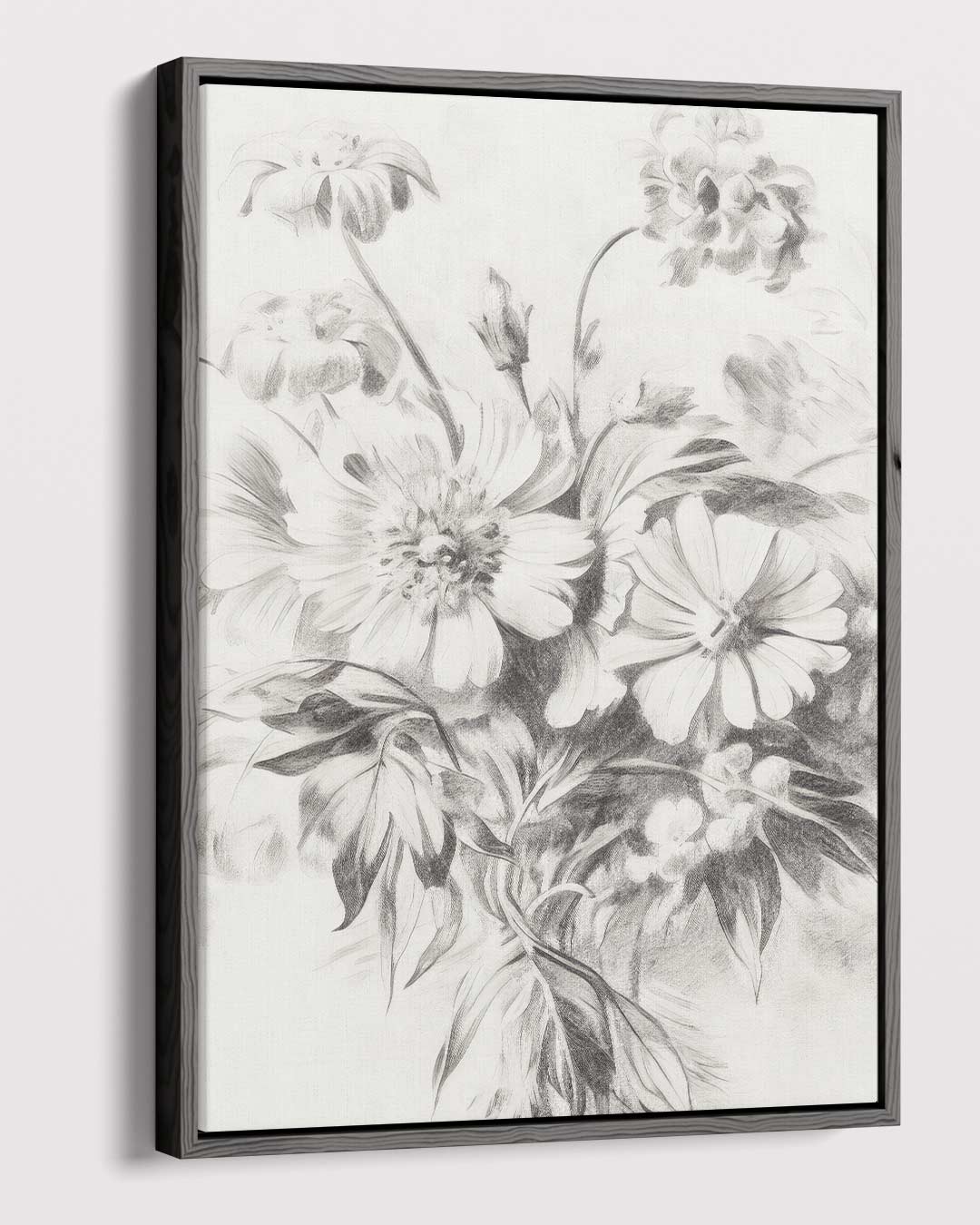 Zachte Bloemenpracht Kunstwerk-canvas-dibond-plexiglas-wanddecoratie-WallArtistic