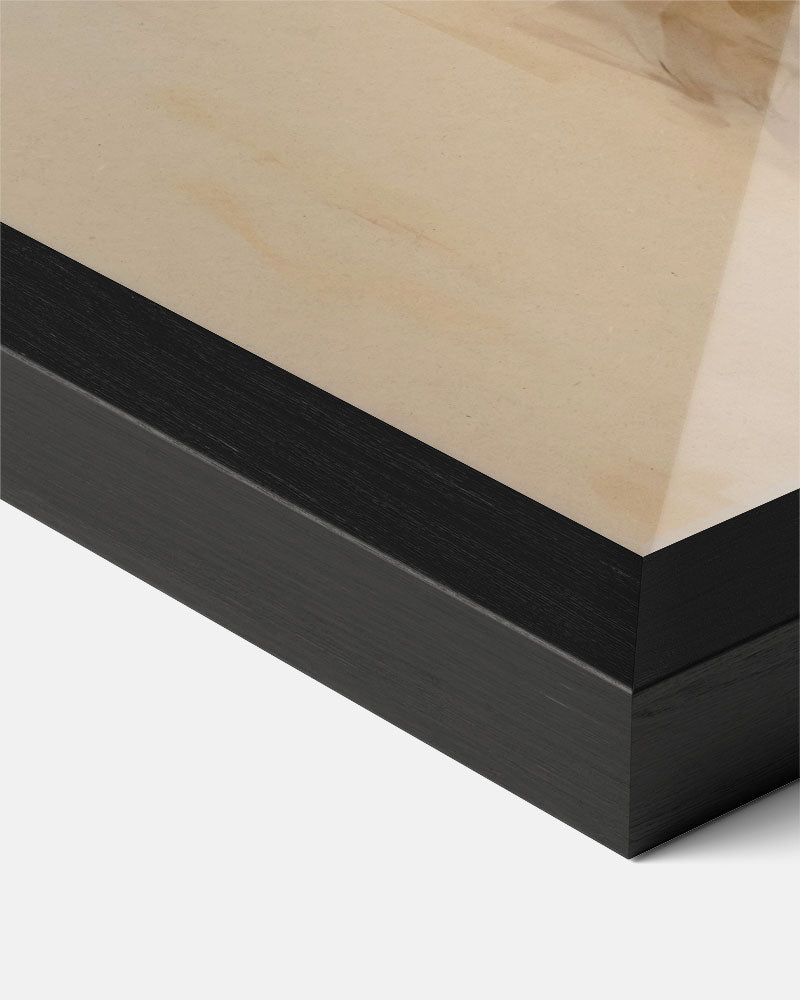 Zachte Dromer met Bloemen Poster-WallArtistic