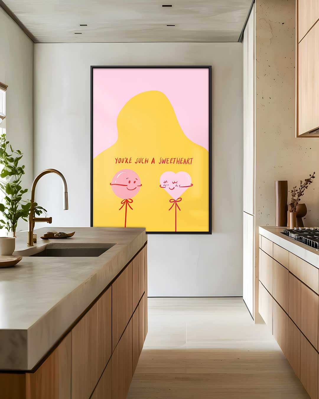 Lolly Vriendjes Kunstwerk Kunstwerk-canvas-dibond-plexiglas-wanddecoratie-WallArtistic
