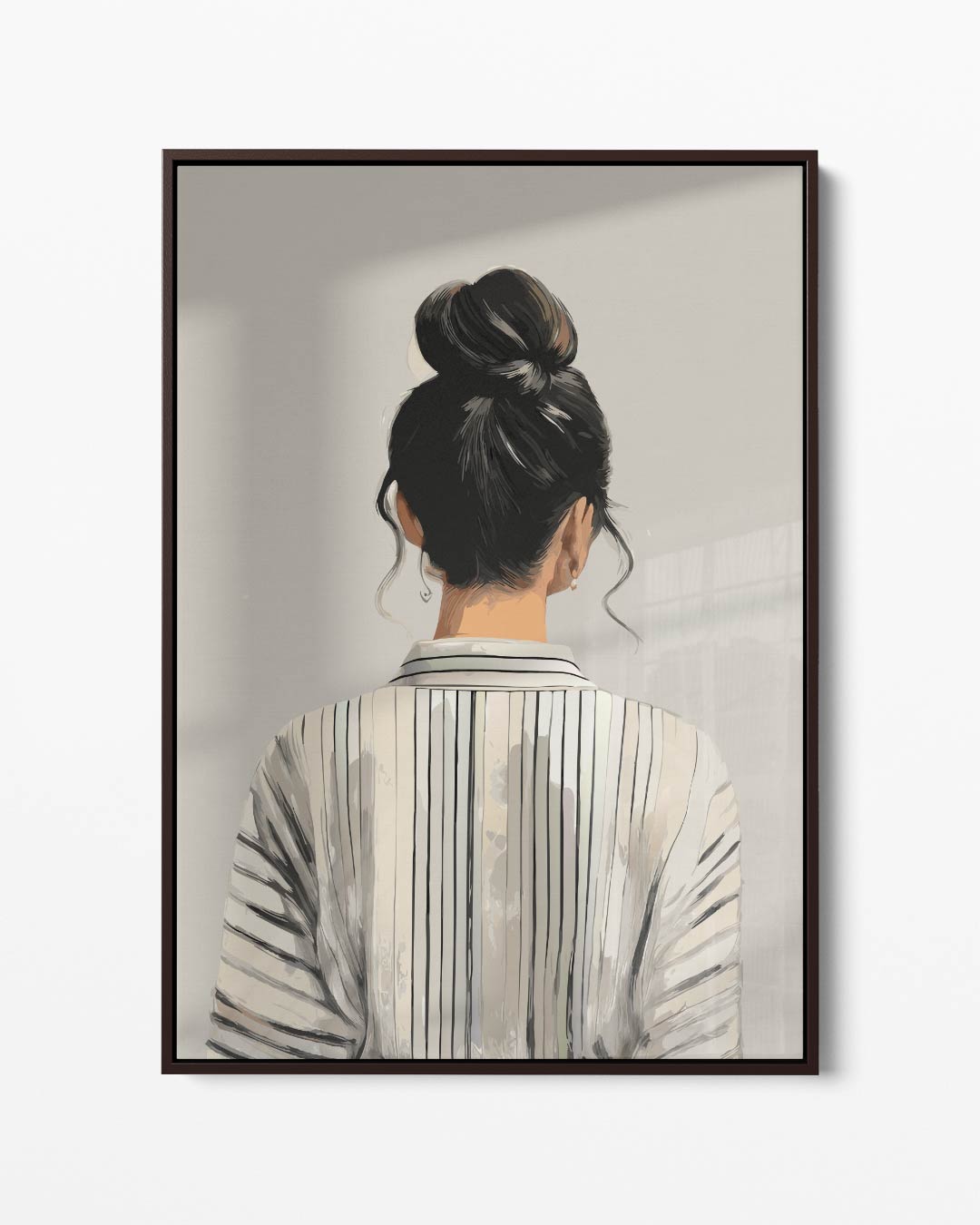 Rustige Contemplatie Kunstwerk-canvas-dibond-plexiglas-wanddecoratie-WallArtistic