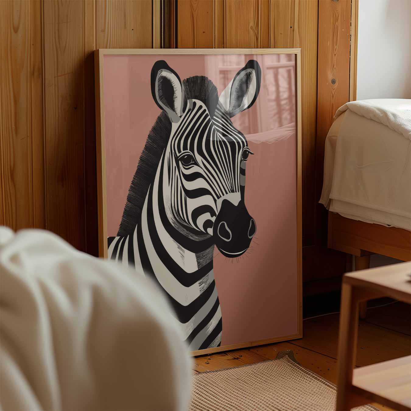 Zebra Chic Poster-WallArtistic