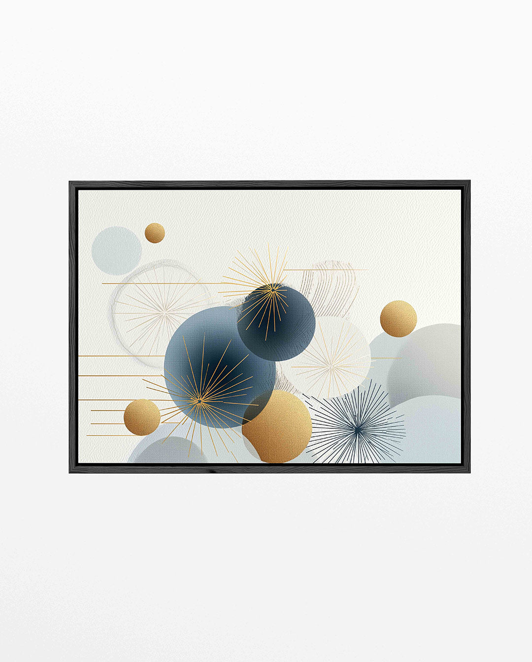 Geometrische cirkelcompositie Kunstwerk