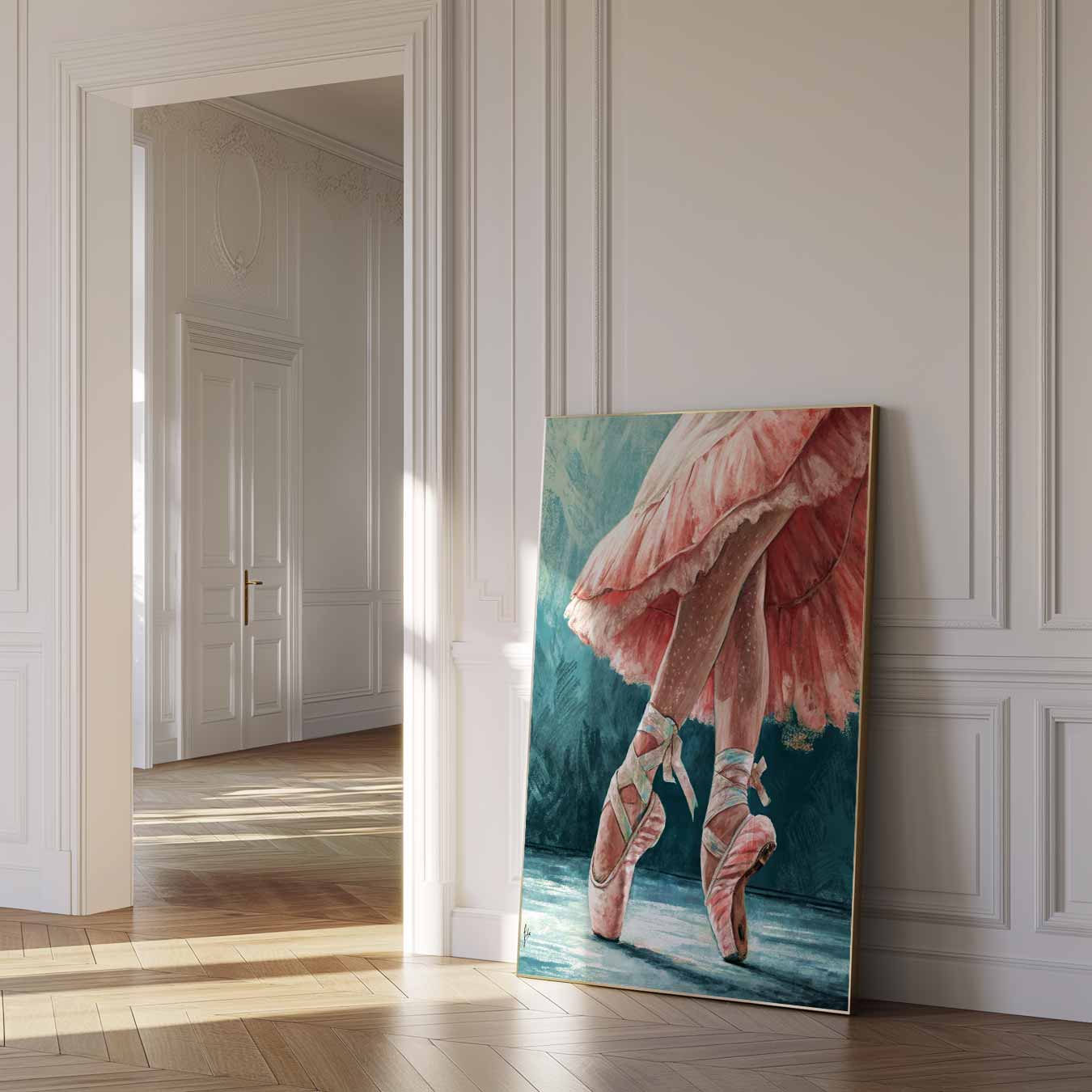 Elegante Balletschoenen Poster