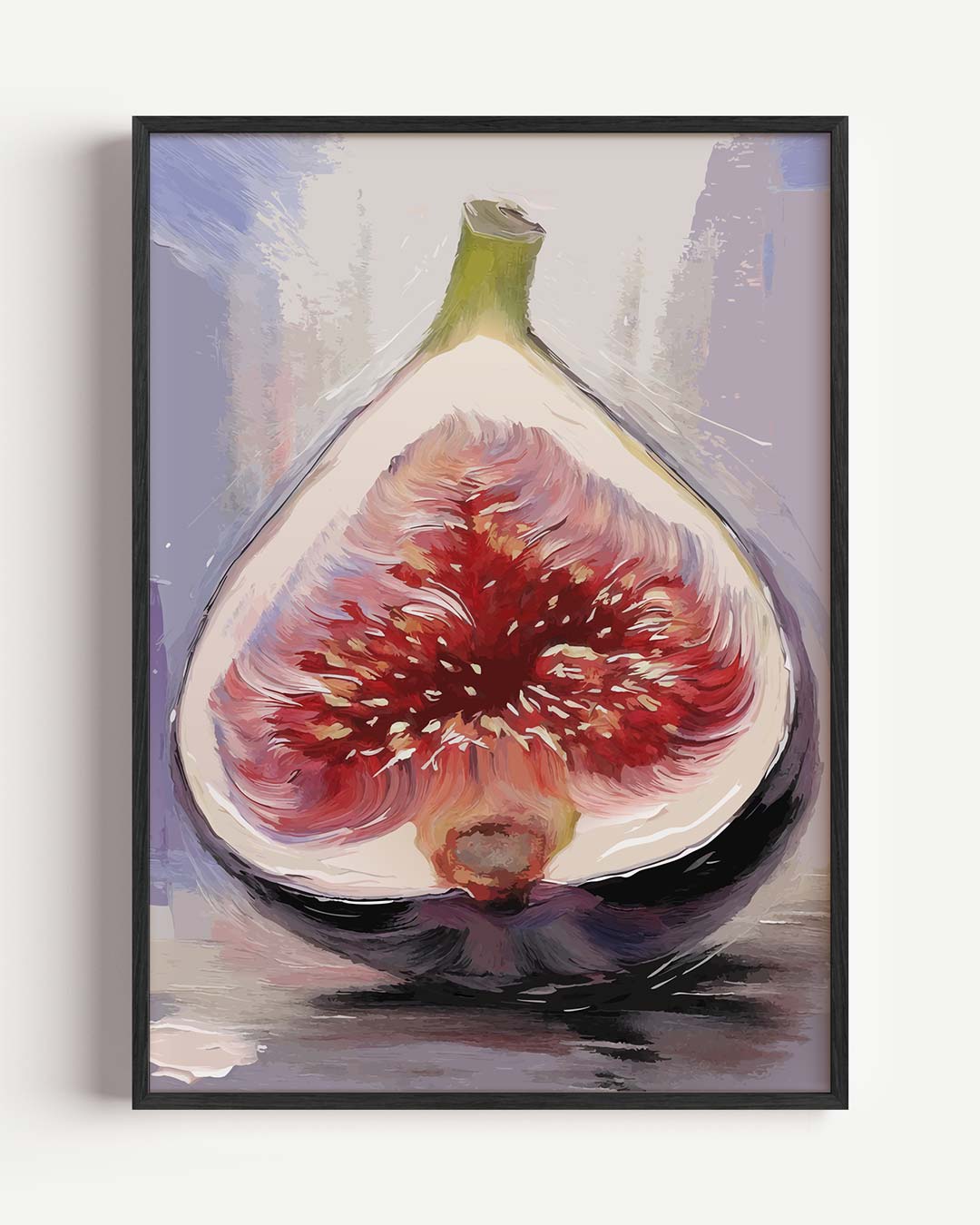 Figuur in Stijlvolle Fijngrafiek Poster-WallArtistic