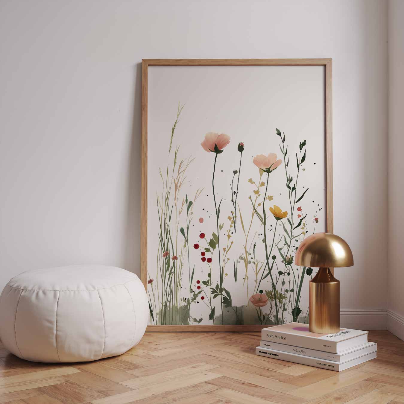 Botanische Bloemenpracht Poster-WallArtistic