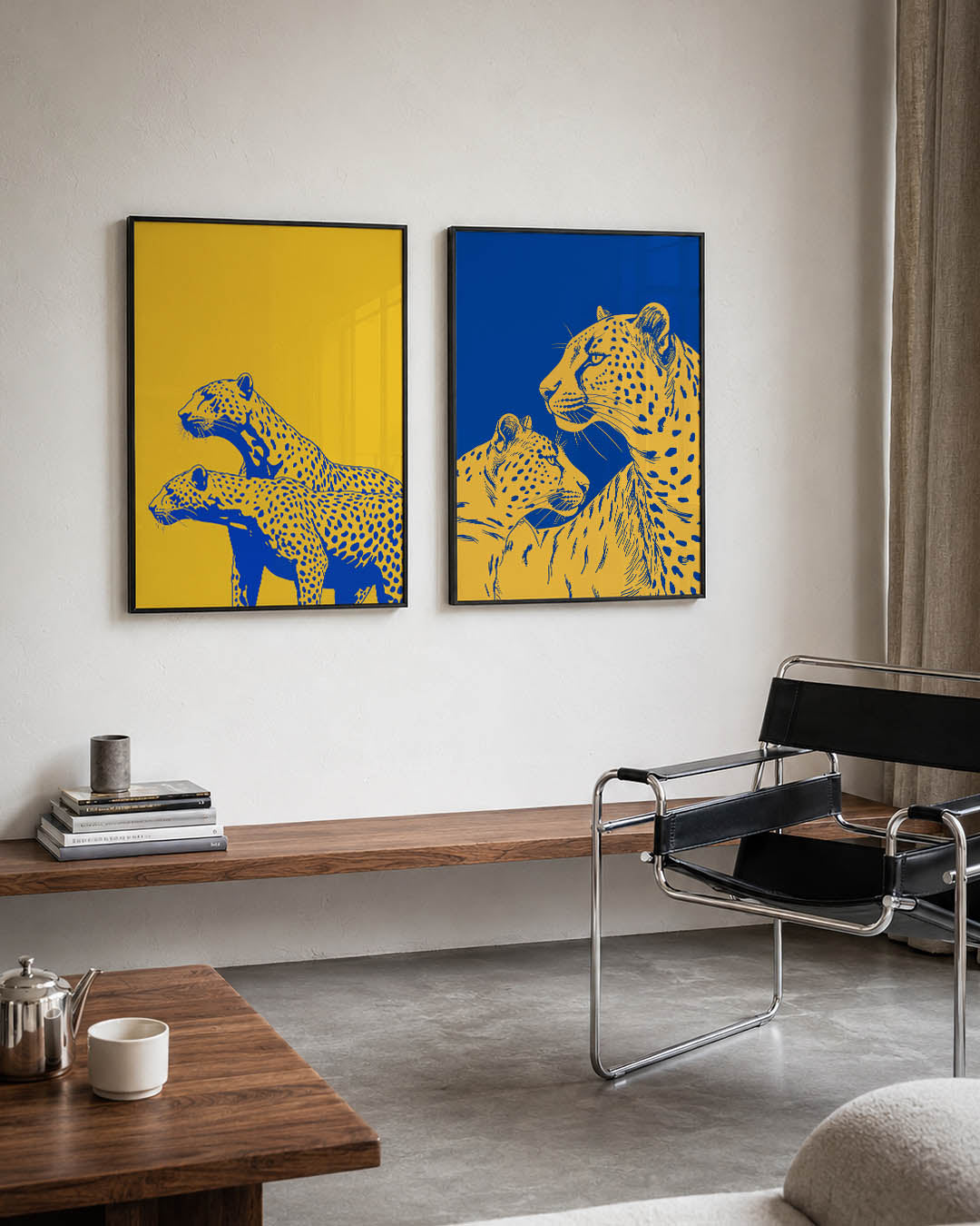 Kleurrijke dieren Posterset