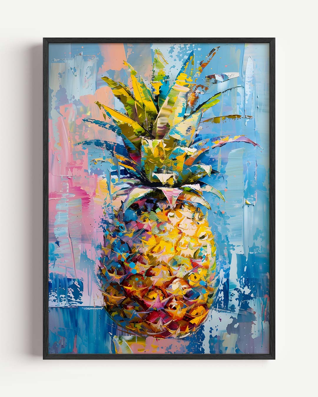 Ananas Kunst Poster-WallArtistic