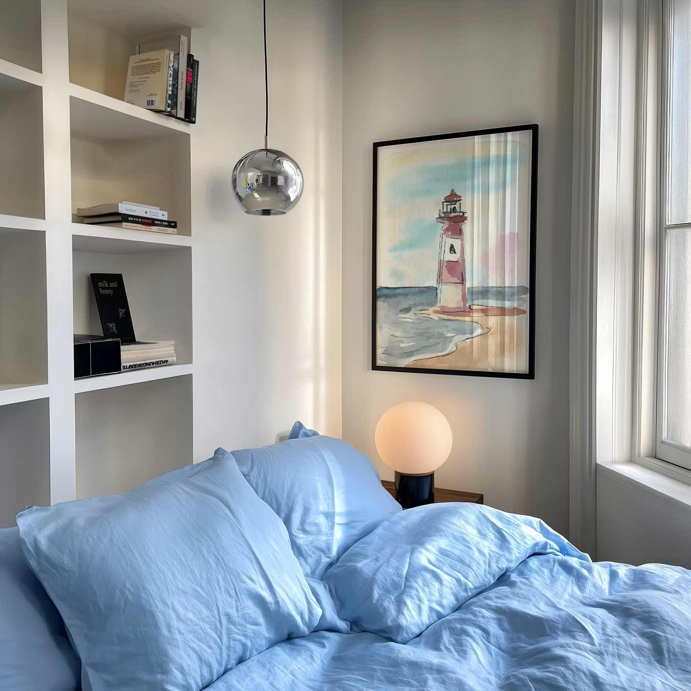 Dromerige Vuurtoren Poster-WallArtistic