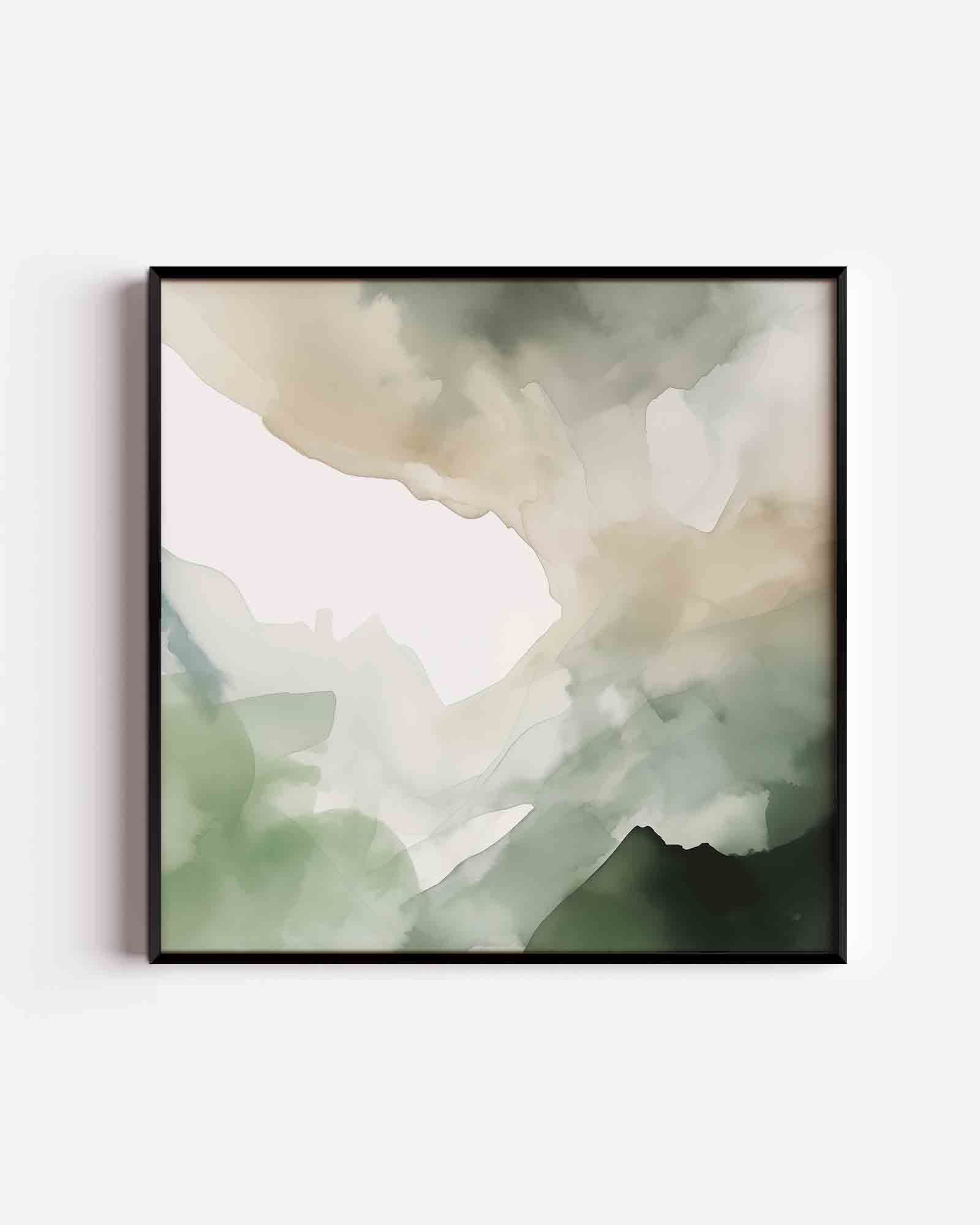 Abstracte vormen Poster