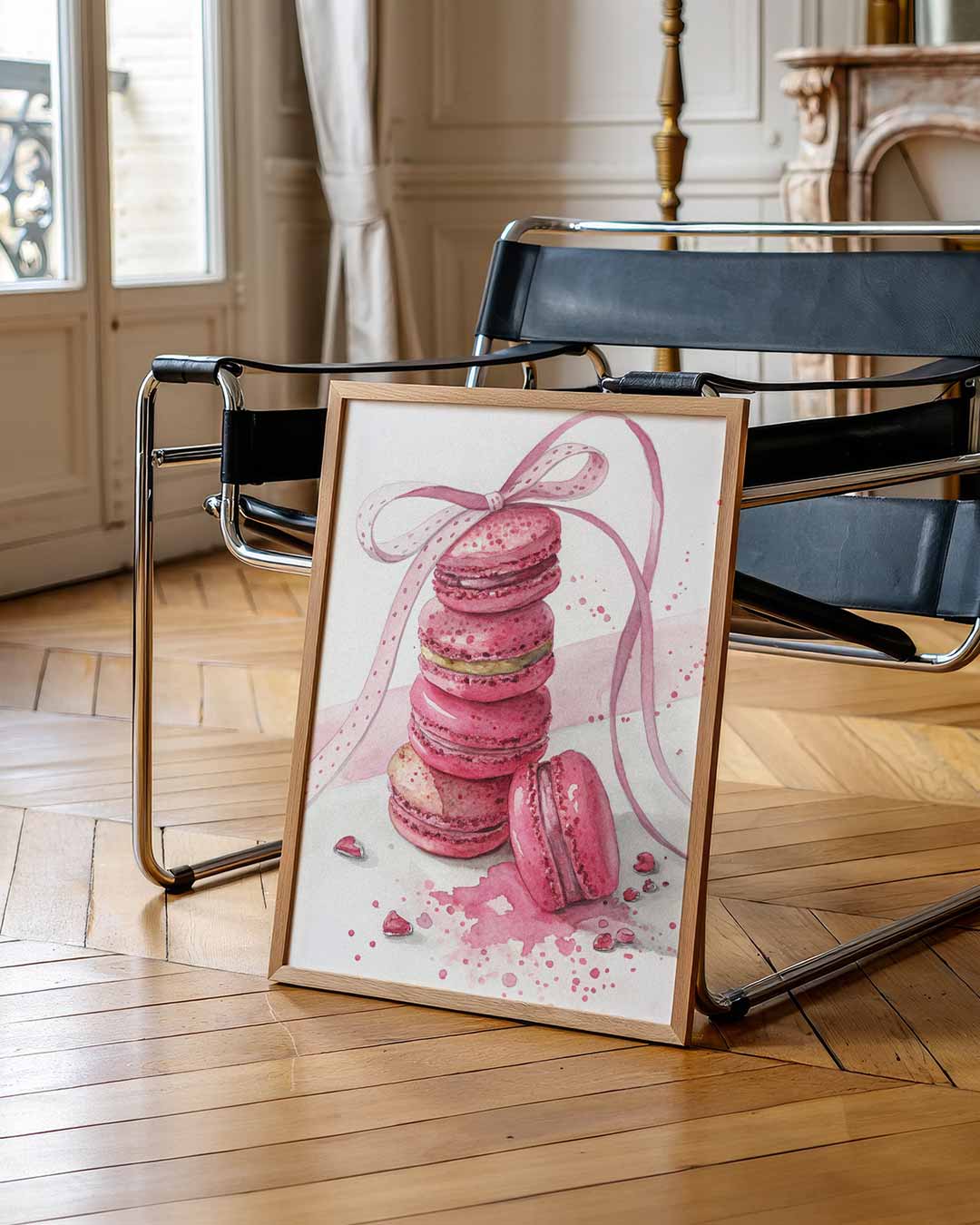 Zoete Macaron Droom Poster-WallArtistic