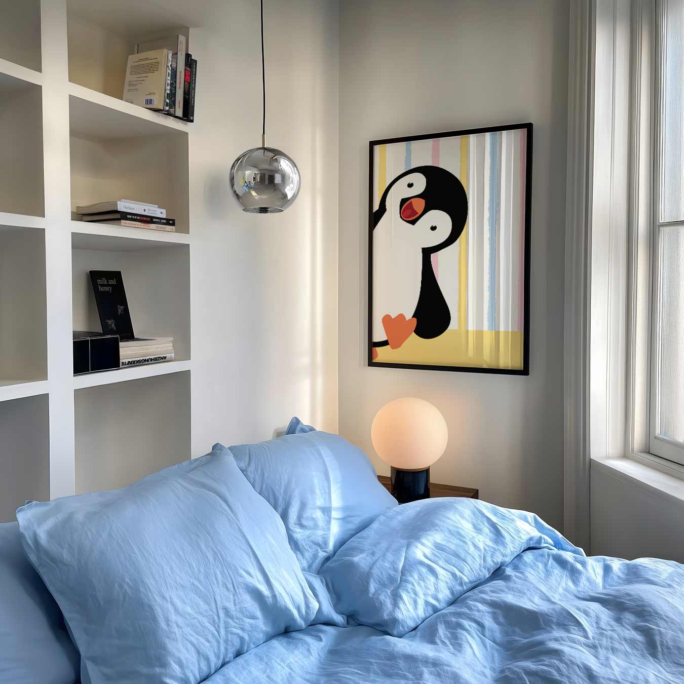 Vrolijke Pinguïn Poster