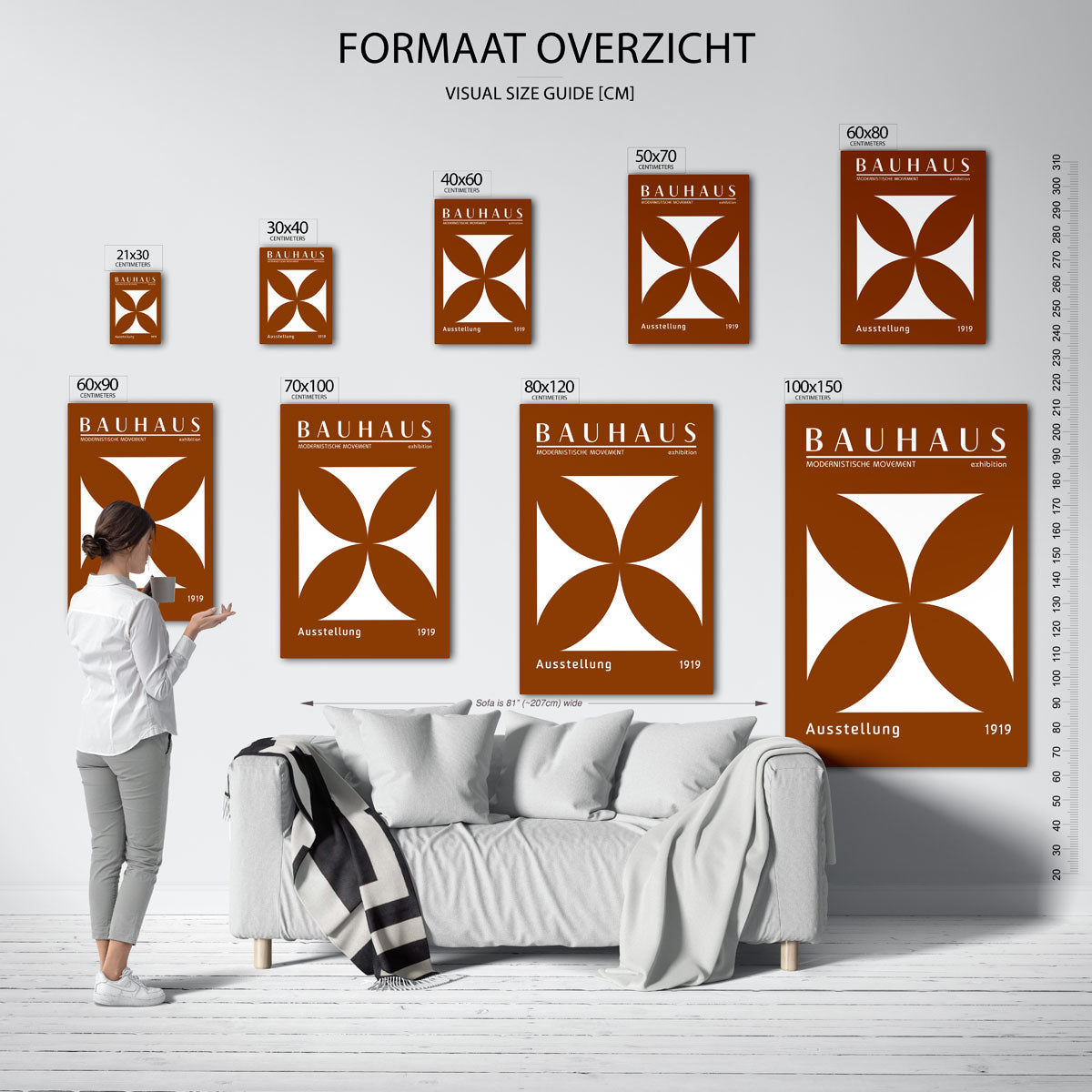Vorm en balans Poster