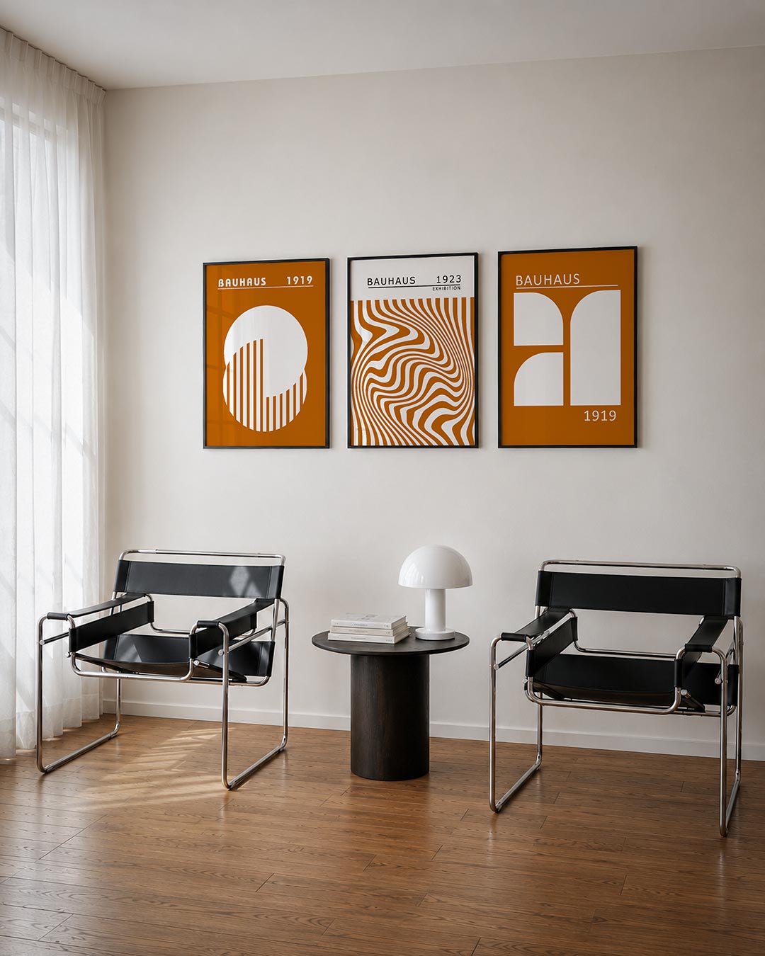 Cirkel en strepen Posterset