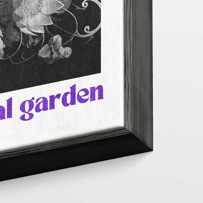 Botanische Tuin Wandkunst Kunstwerk-canvas-dibond-plexiglas-wanddecoratie-WallArtistic
