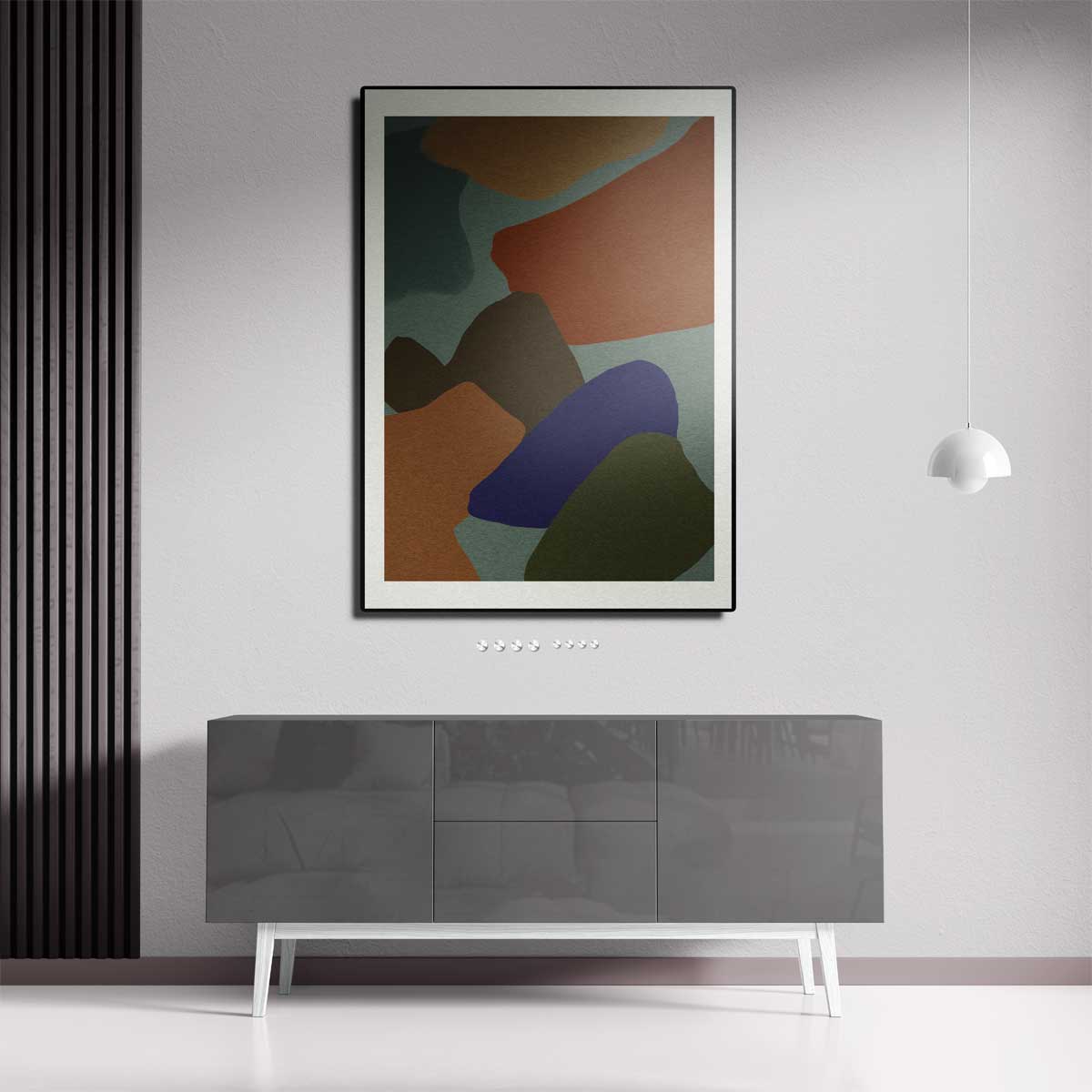 Vrolijke Vormen Kunstwerk-canvas-dibond-plexiglas-wanddecoratie-WallArtistic