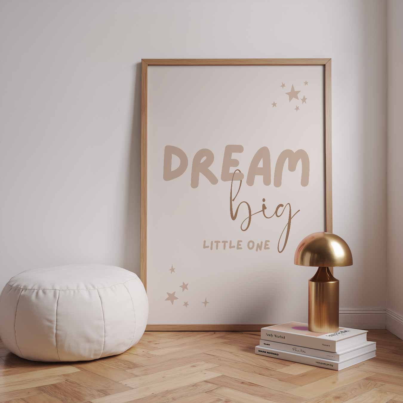 Droom Groot Kinderkamer Poster