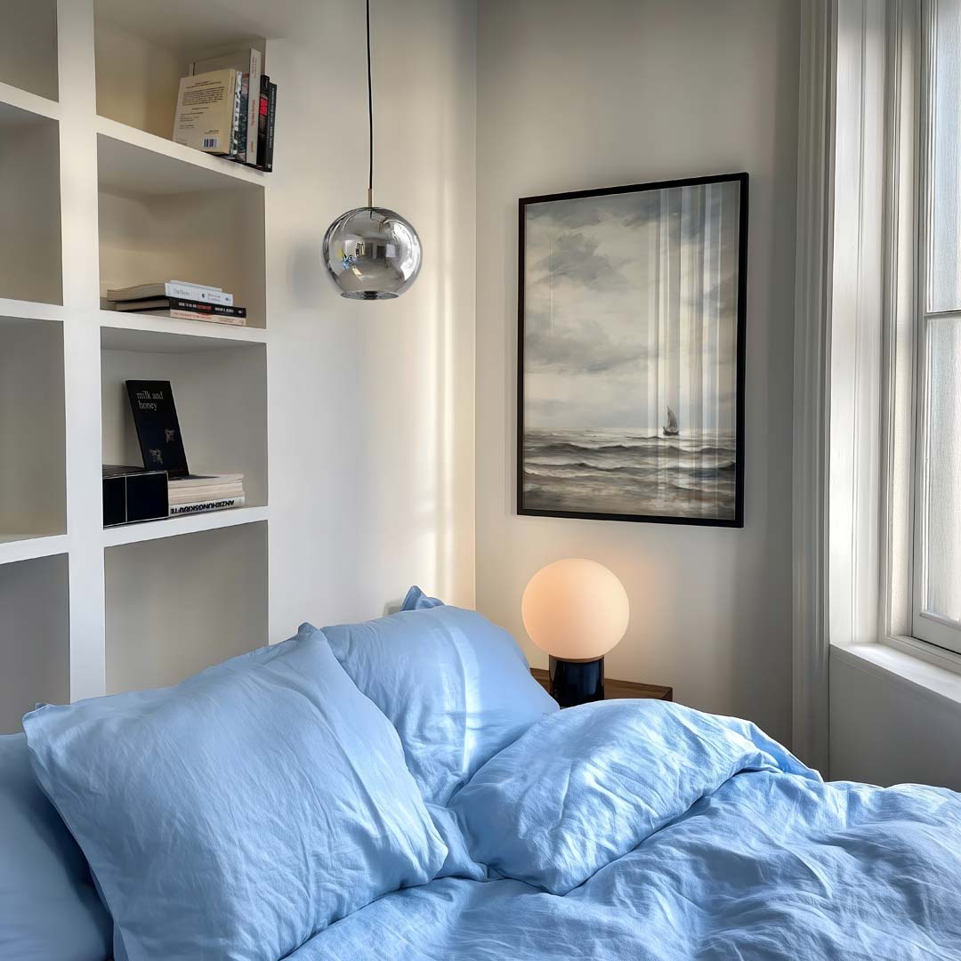 Zeilboot op de Open Zee Poster-WallArtistic