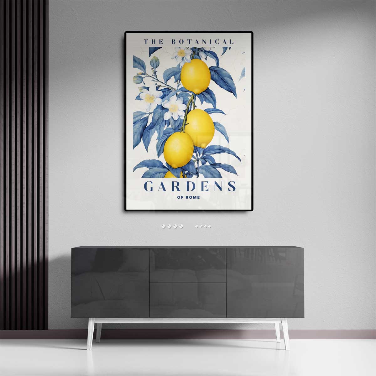Botanische Tuinen van Rome Poster