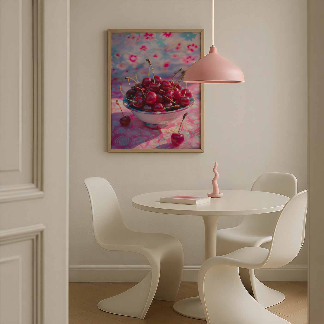 Zomerse Kersen Droom Poster-WallArtistic