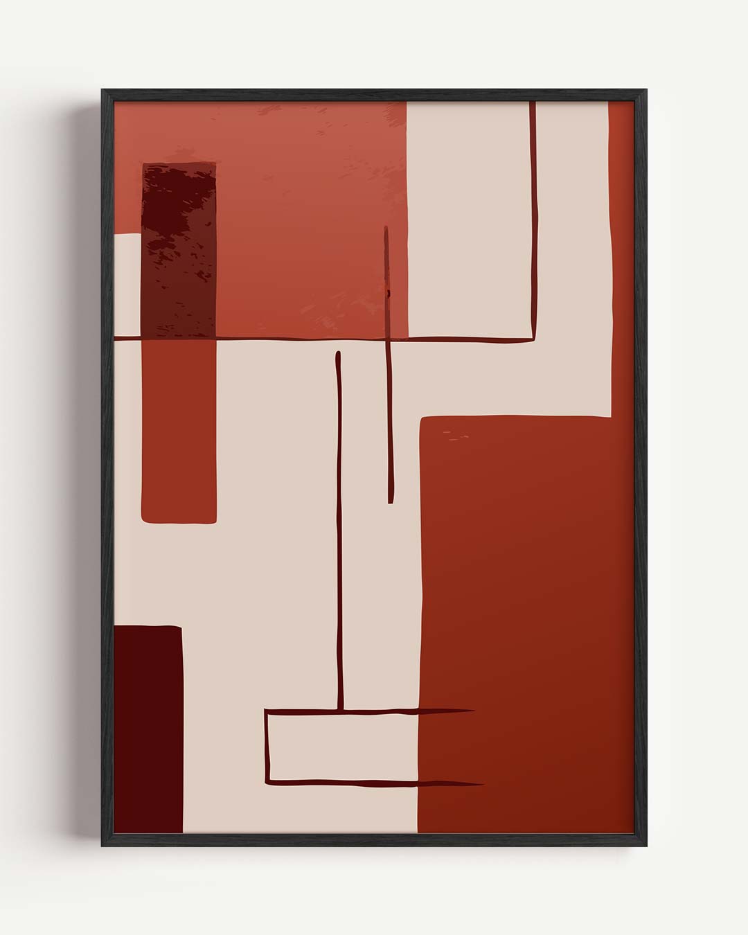 Abstracte Geometrie Poster-WallArtistic