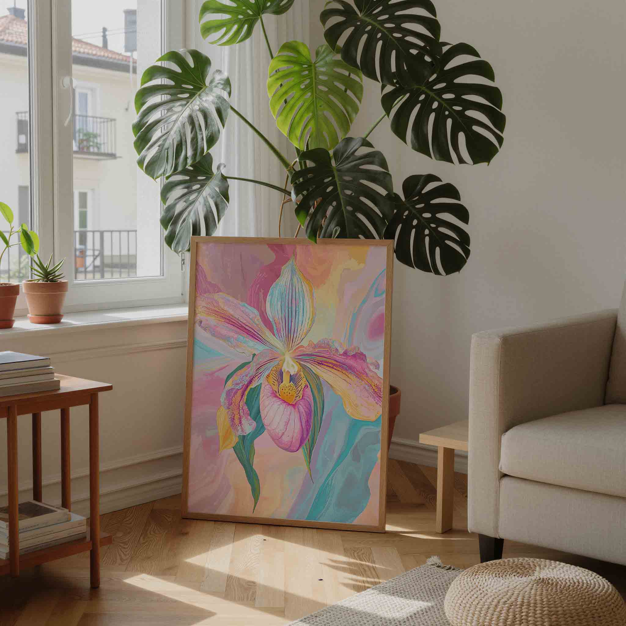 Orchidee in pastel Poster