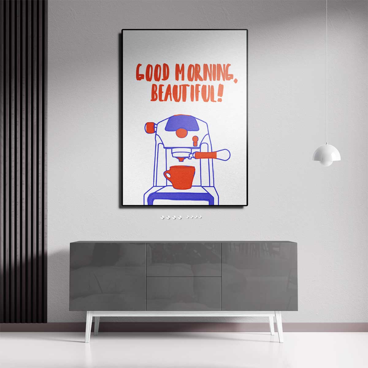 Goede Morgen, Mooi Mens! Poster