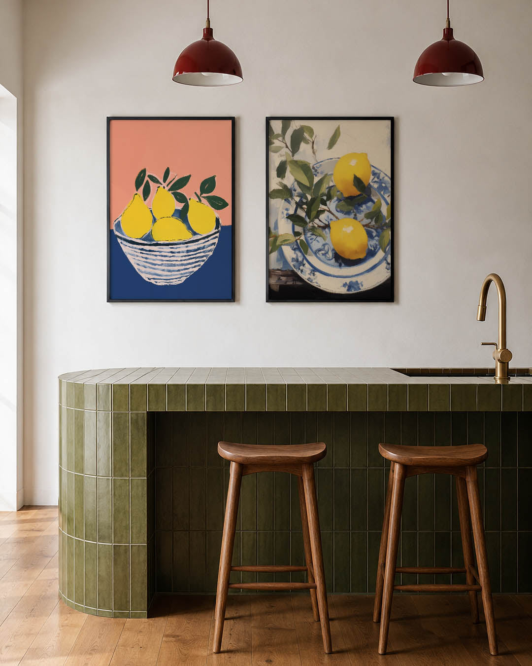 Fruit en kleur Posterset