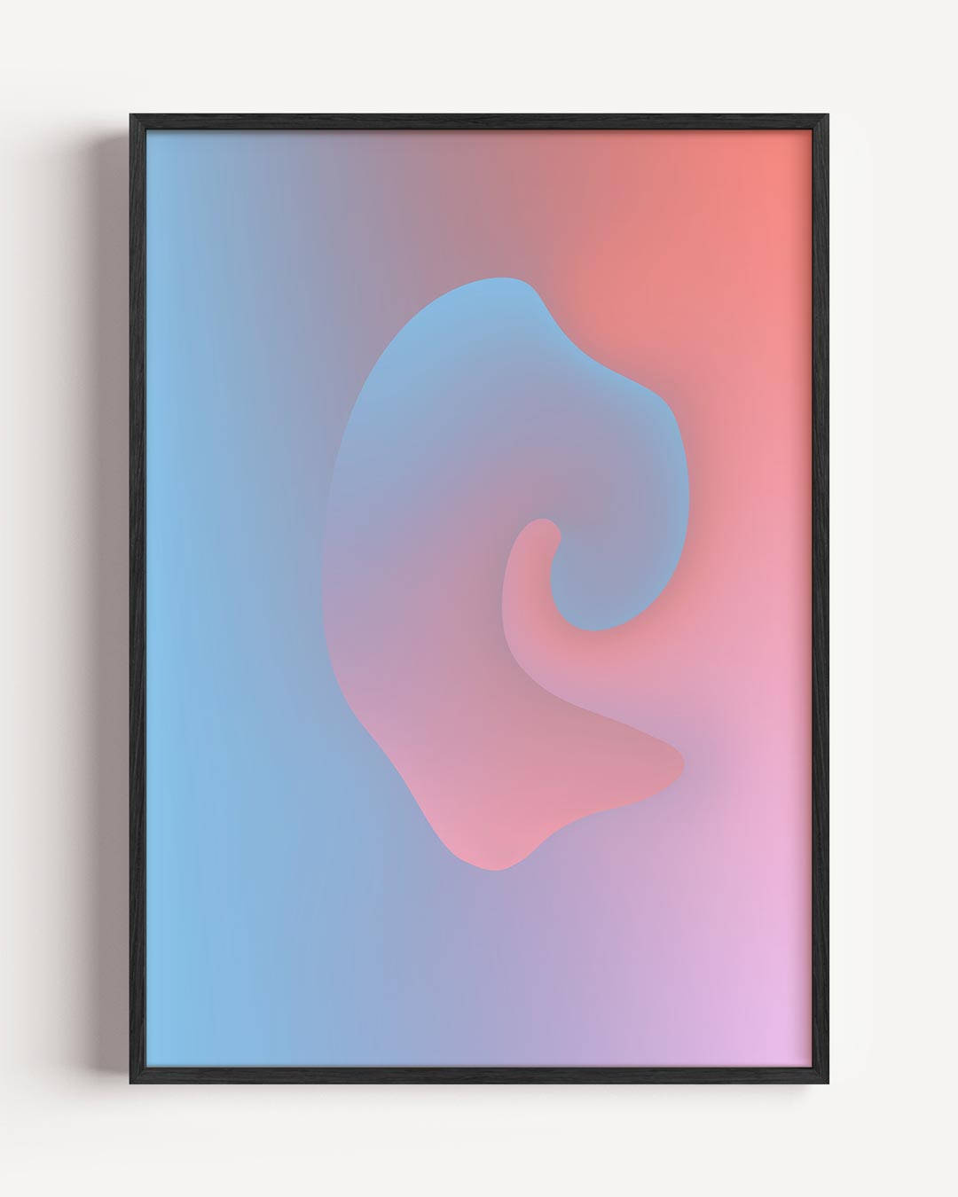 Dromerige Abstracte Kleurenpracht Poster-WallArtistic