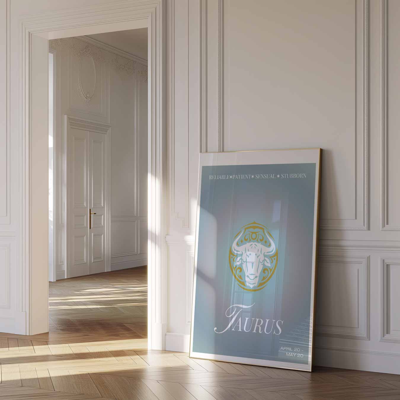 Taurus Zodiac Poster