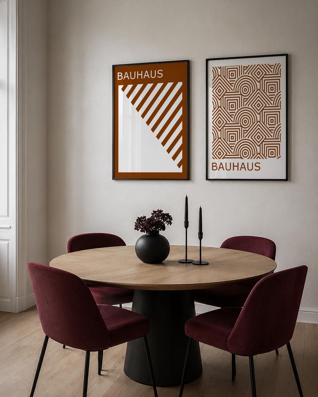 Diagonal lijnen Postersets