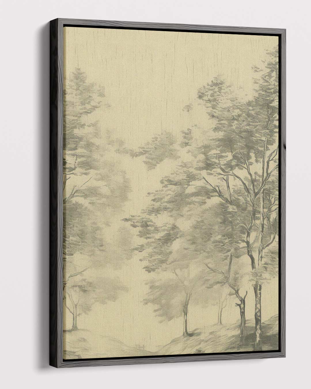 Serene Boslandschap Kunstwerk-canvas-dibond-plexiglas-wanddecoratie-WallArtistic