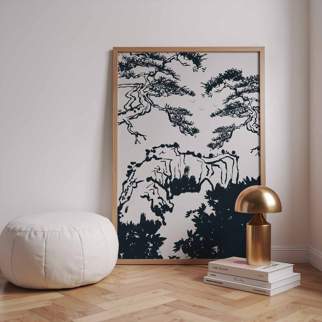 Natuurlijke Elegantie Wandposter-WallArtistic