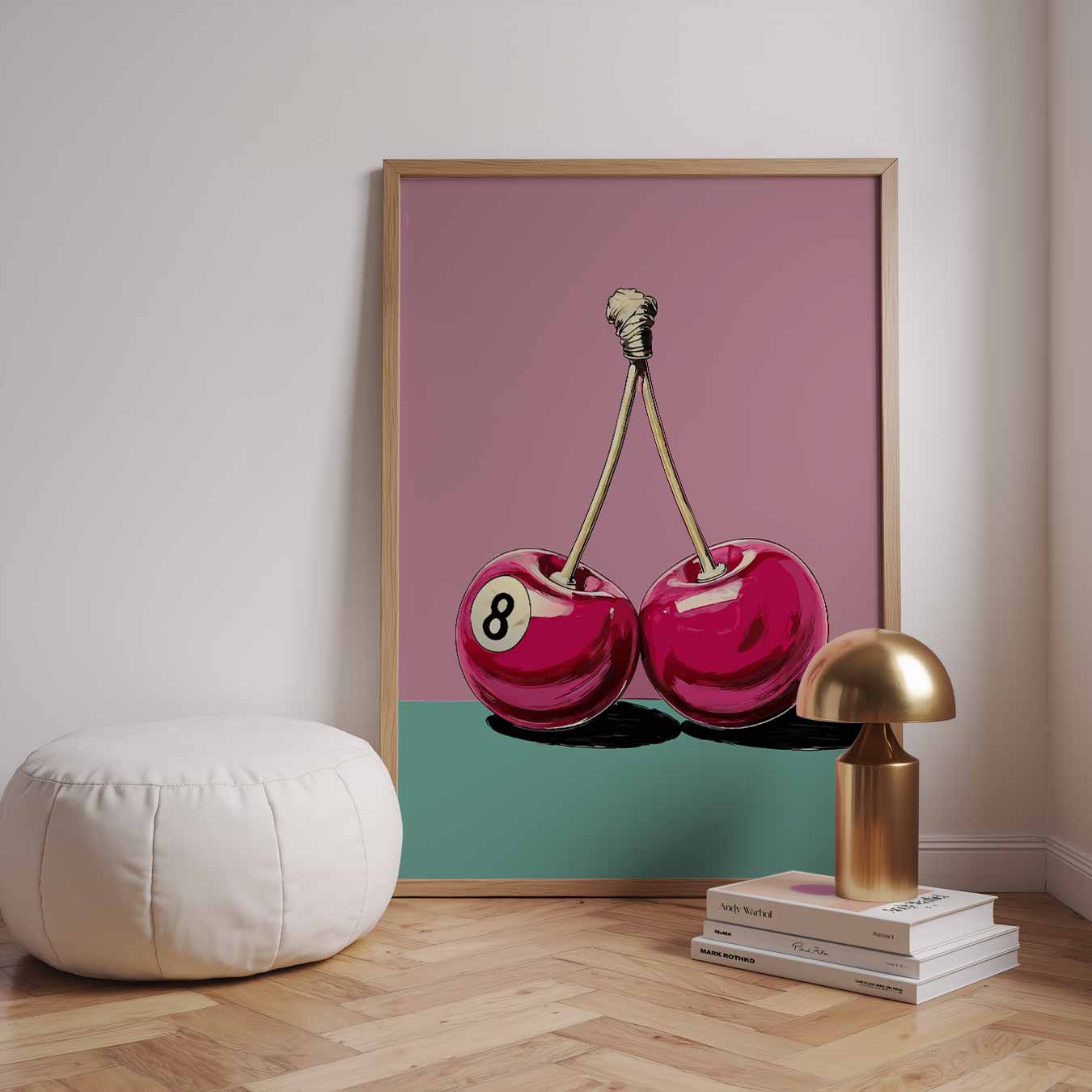 Speelse Kersen Poster