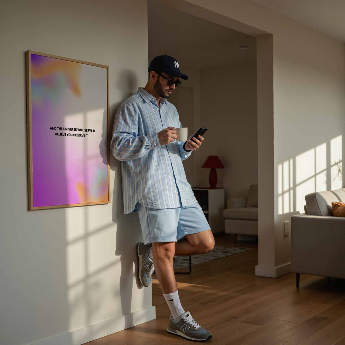 Believe You Deserve It Poster-WallArtistic