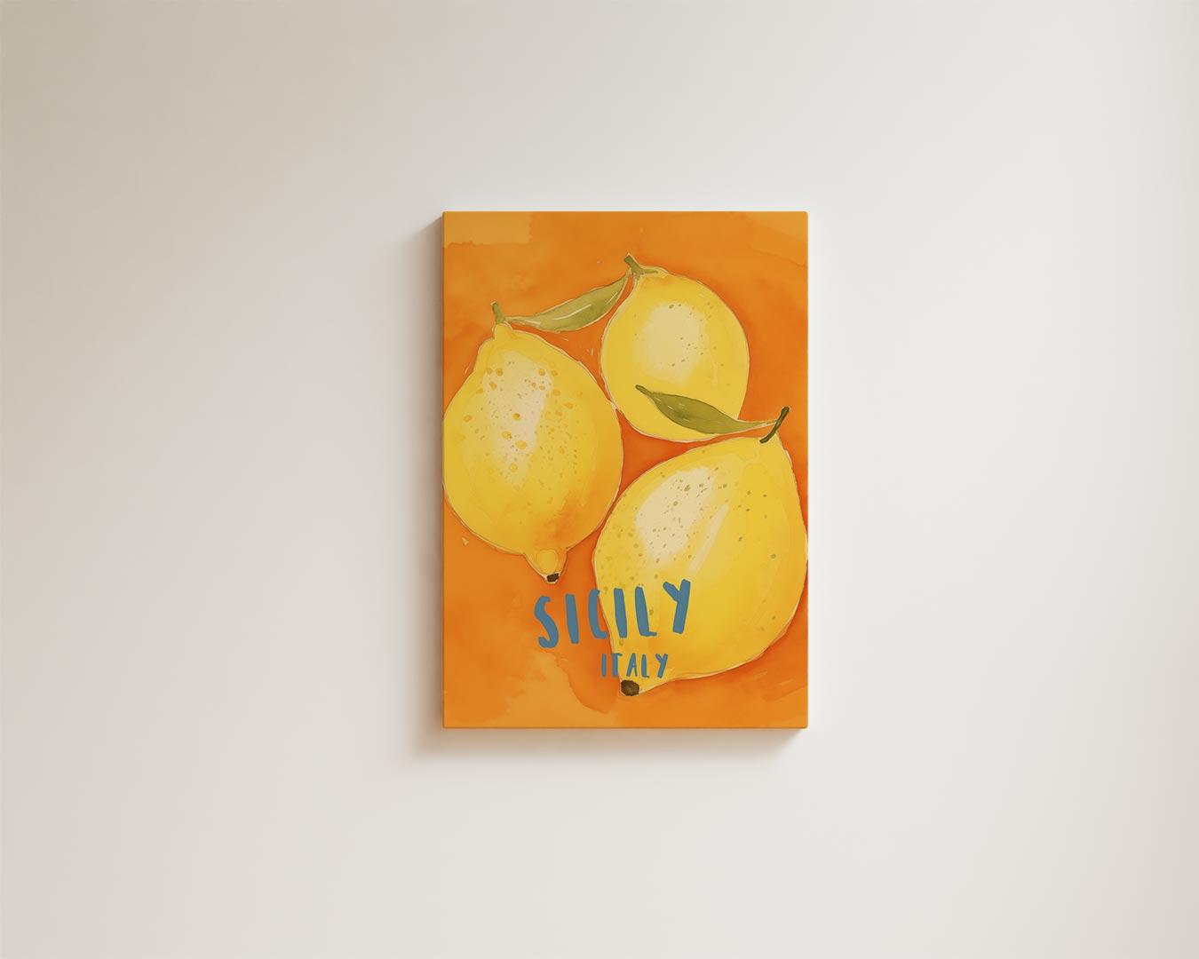 Siciliaanse Citroen Kunstwerk-canvas-dibond-plexiglas-wanddecoratie-WallArtistic