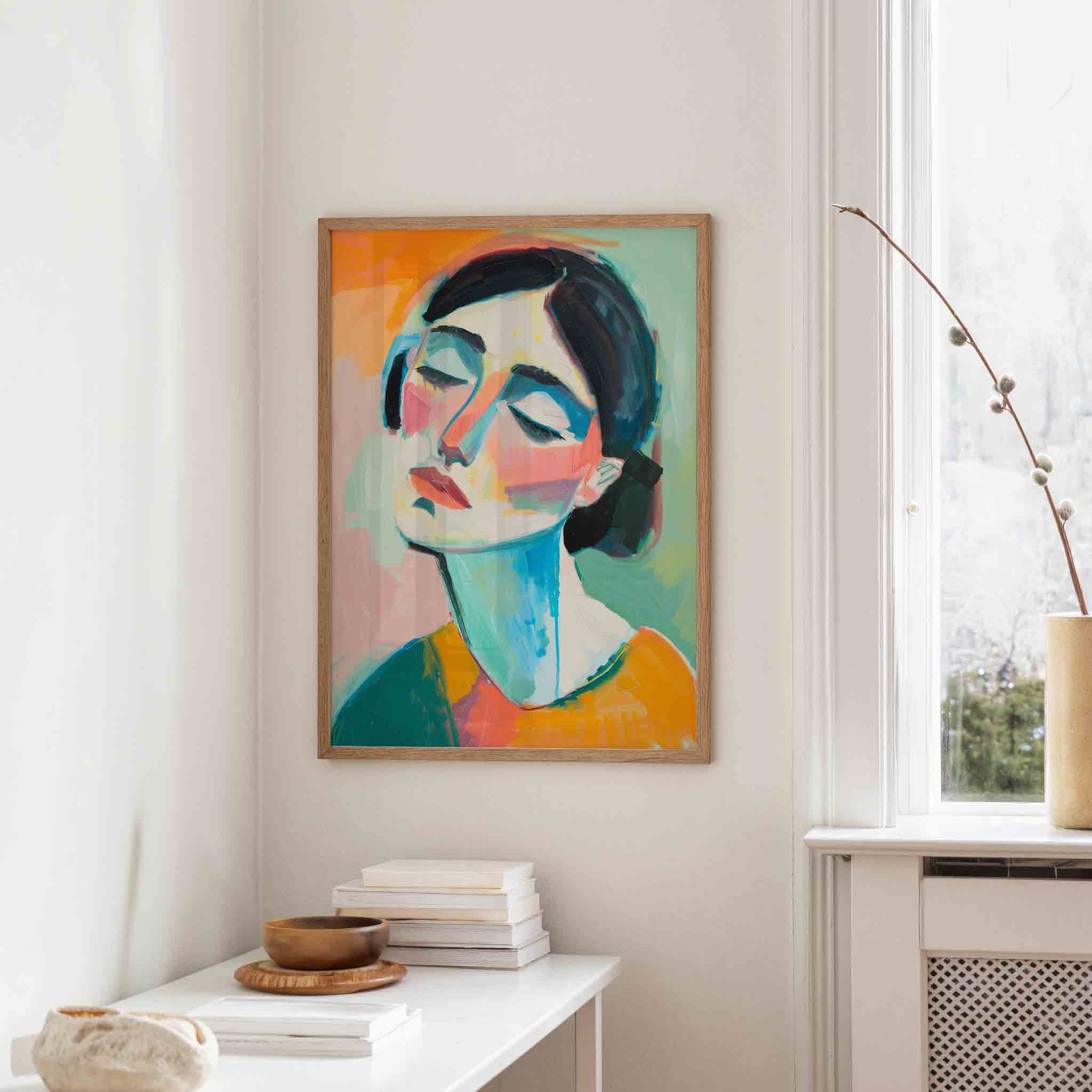 Vrouwelijk portret Poster