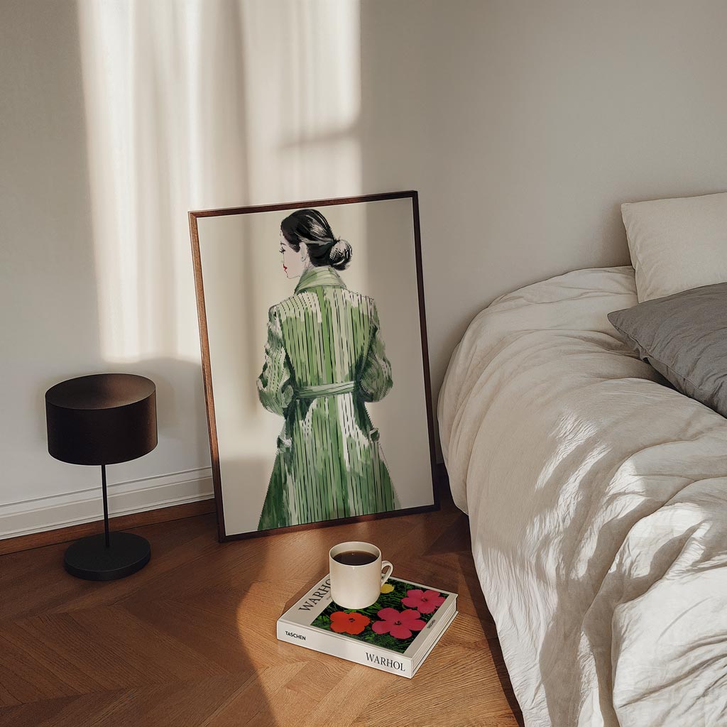 Stijlvolle Mode Illustratie Poster