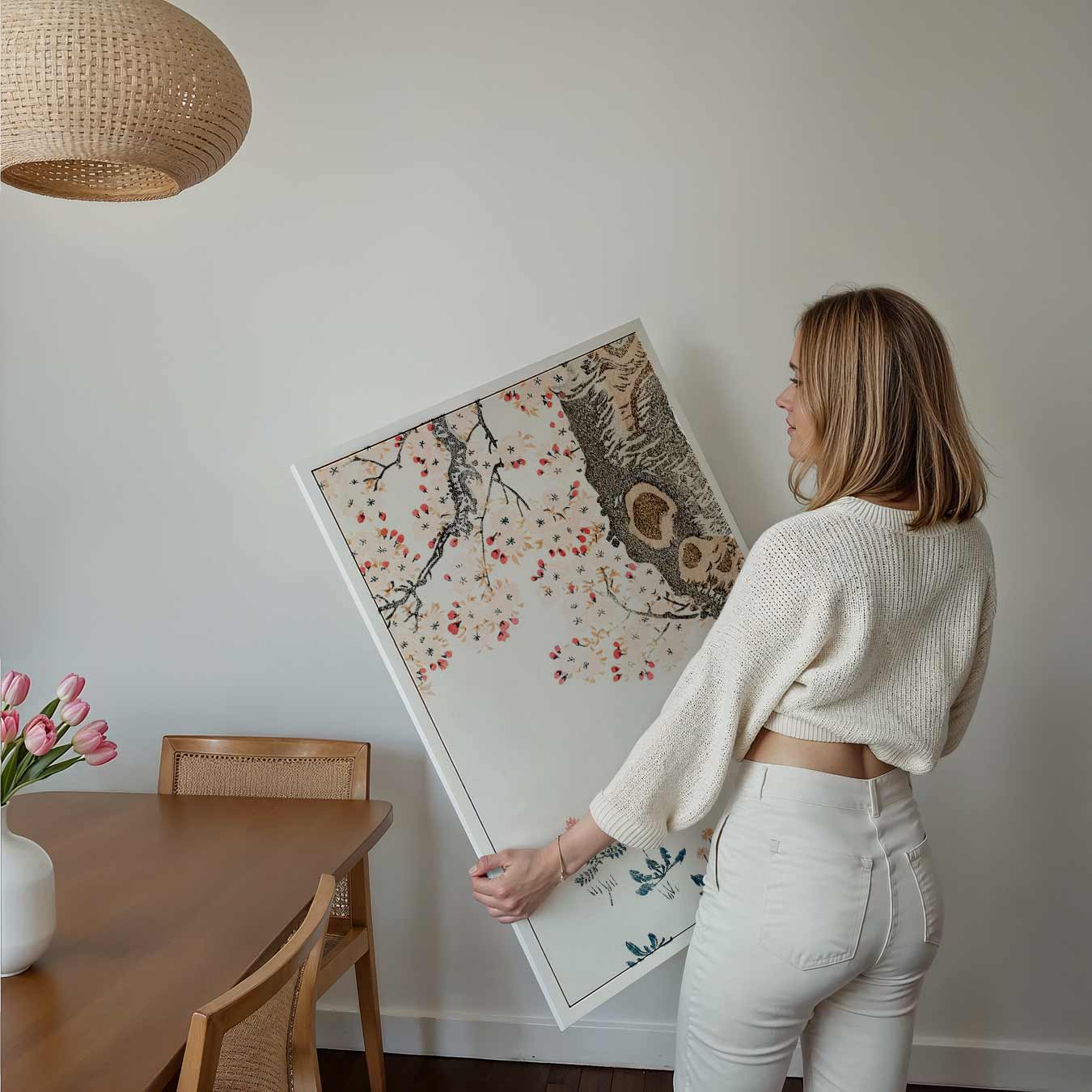 Bloesemkunst voor een serene sfeer Poster